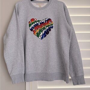 Michael Kors logo cotton blend sweatshirt